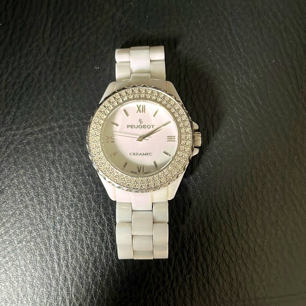 Gorgeous Peugeot Ceramic Wristwatch